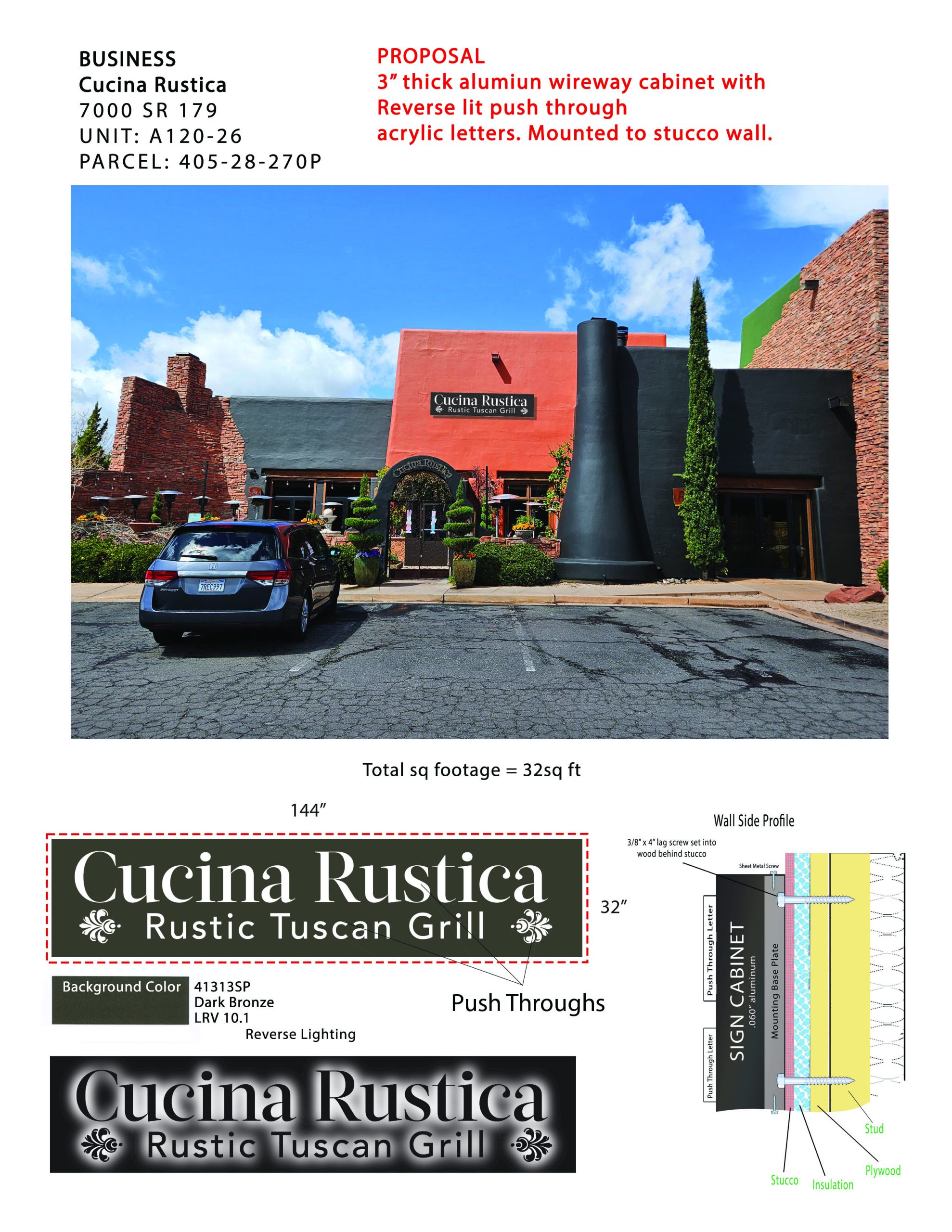 The Collective - Cucina Rustica - Elevation Render